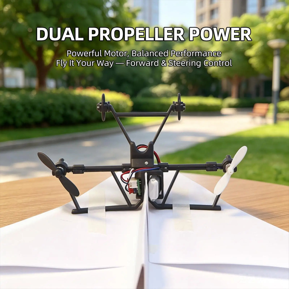 DIY RC Paper Airplane Kit – Electric Remote Control Plane RC Airplane Kit Axl