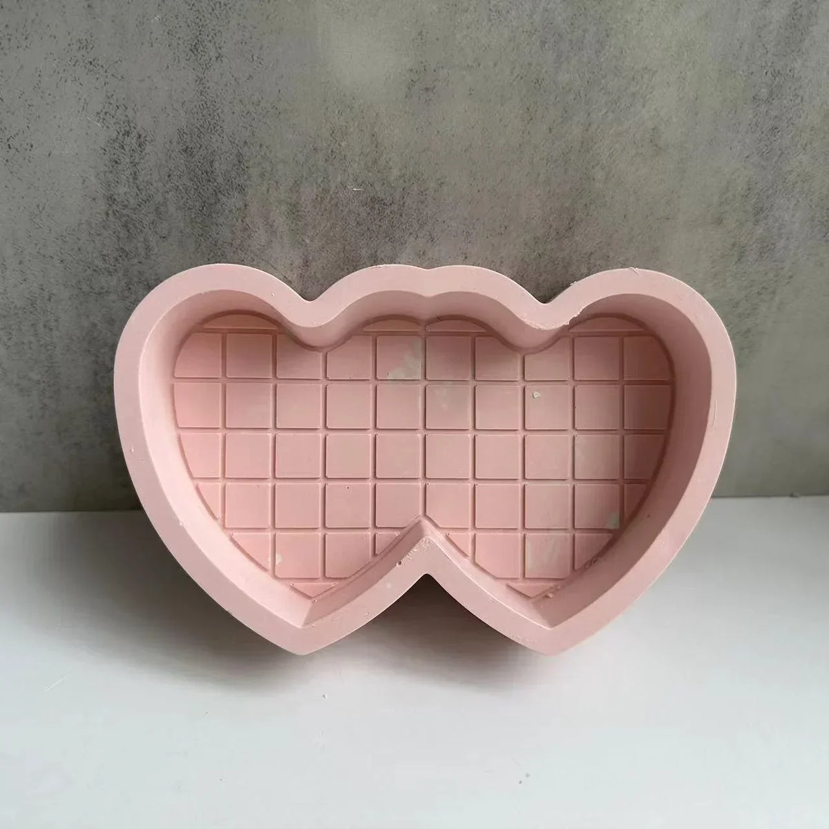 Heart-Shaped Silicone Mold for Epoxy Resin & Plaster Boxes Resin Craft Mold Axl