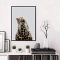 Leopard Fashion Wall Poster – Modern Home Décor Sticker Decorative Wall Poster Axl Black1 30X40cmNoframe
