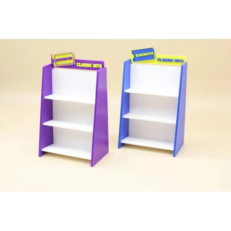 1/12 Dollhouse Retro Video Tape Shelf Miniature Accessory Set Dollhouse Accessory Axl