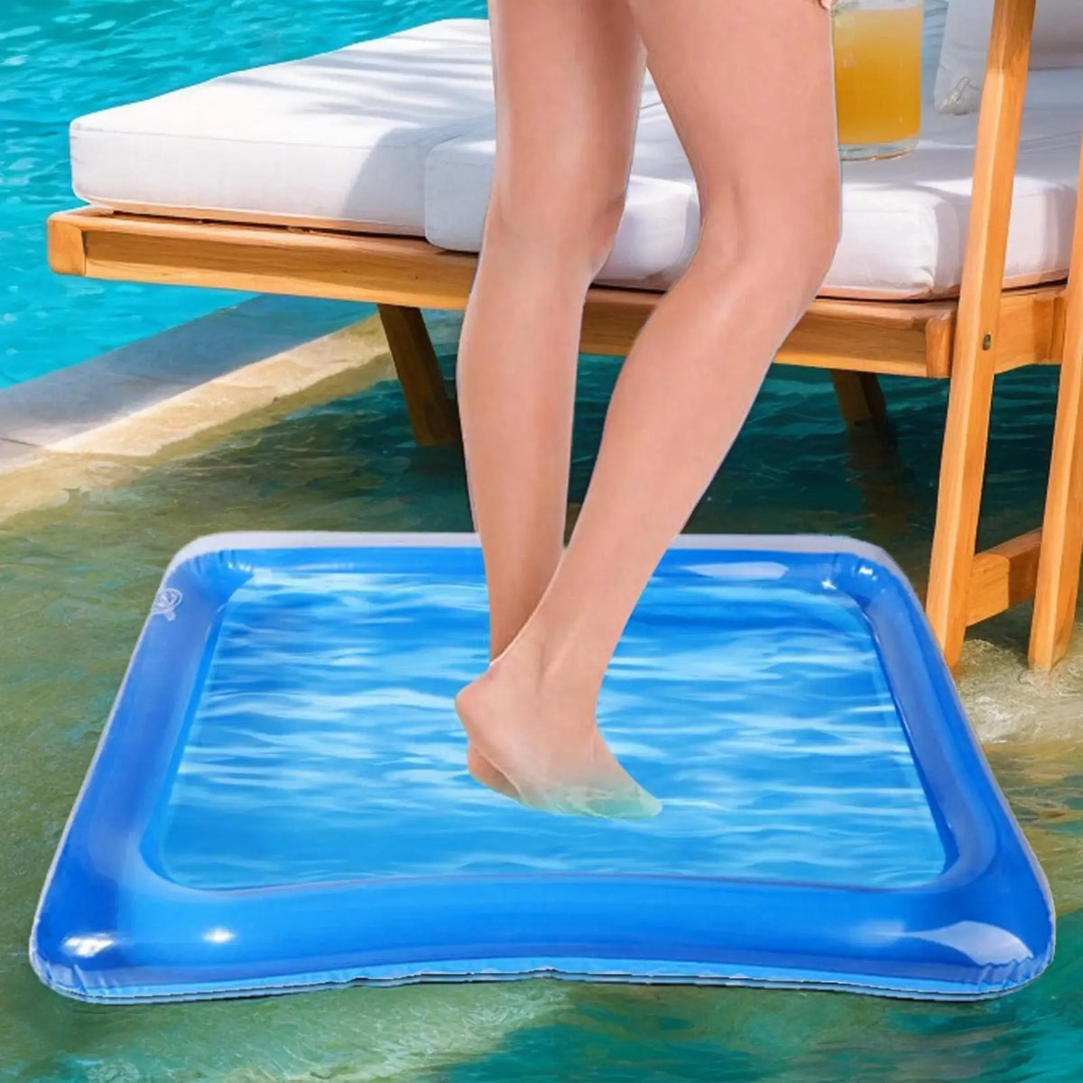 Inflatable Foot Bath Tub – Portable Wash Basin for Travel & Pool Inflatable Foot Bath Axl
