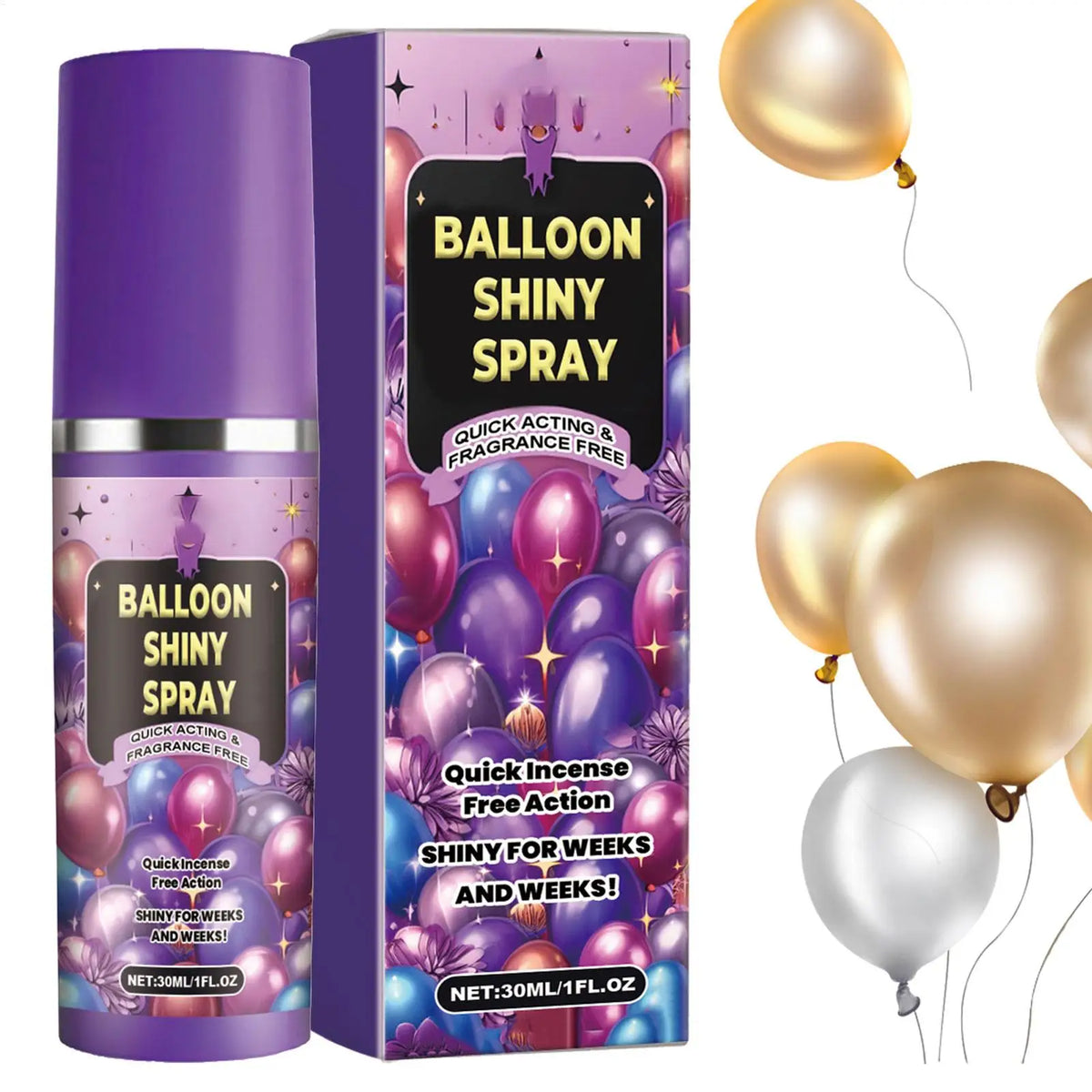Balloon Gloss Spray – High Shine & Fade-Resistant, 30ml Balloon Gloss Spray Axl