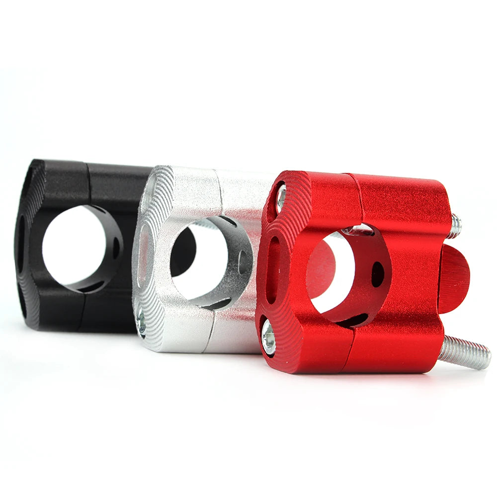 Motorcycle Handlebar Risers 22mm–28mm Adapter Clamps | 1 Pair Handlebar Riser Clamps Axl