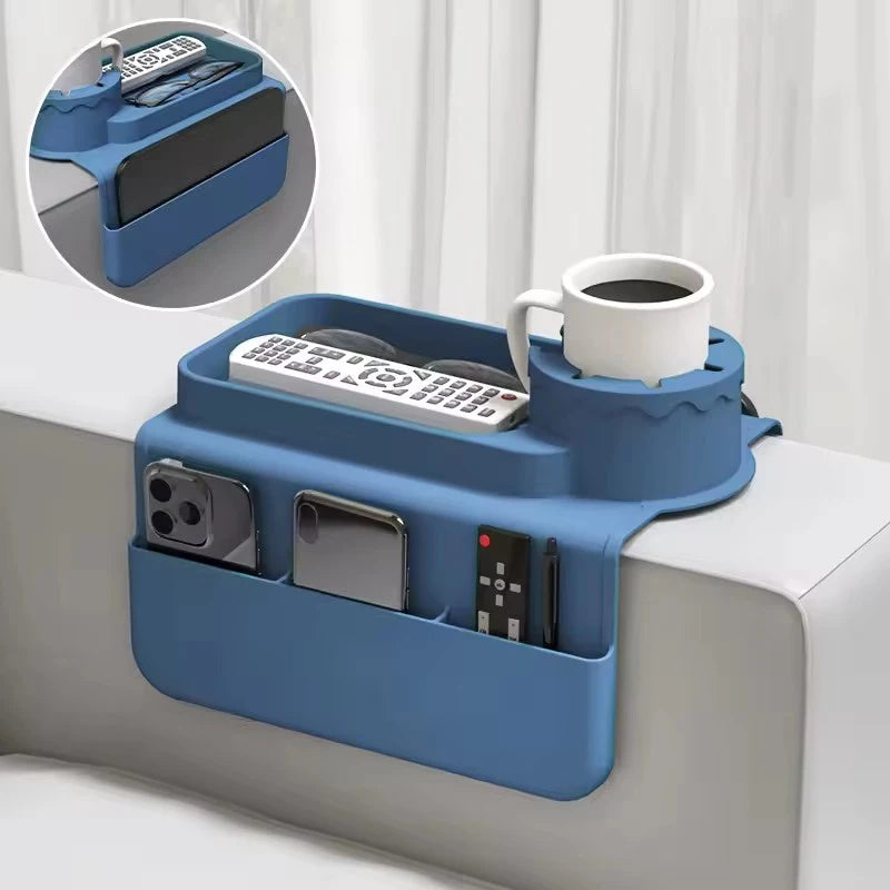 Silicone Sofa Armrest Cup Holder – Multi-Functional Couch Tray Sofa Cup Holder Axl