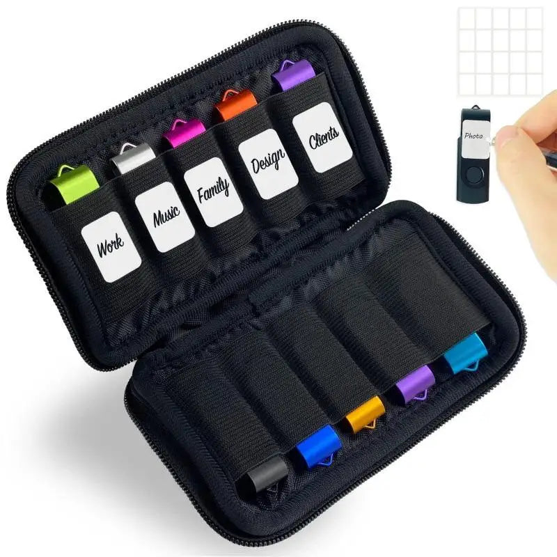 USB Flash Drive Storage Bag | Electronic Accessories Organizer Electronics Organizer Bag Axl