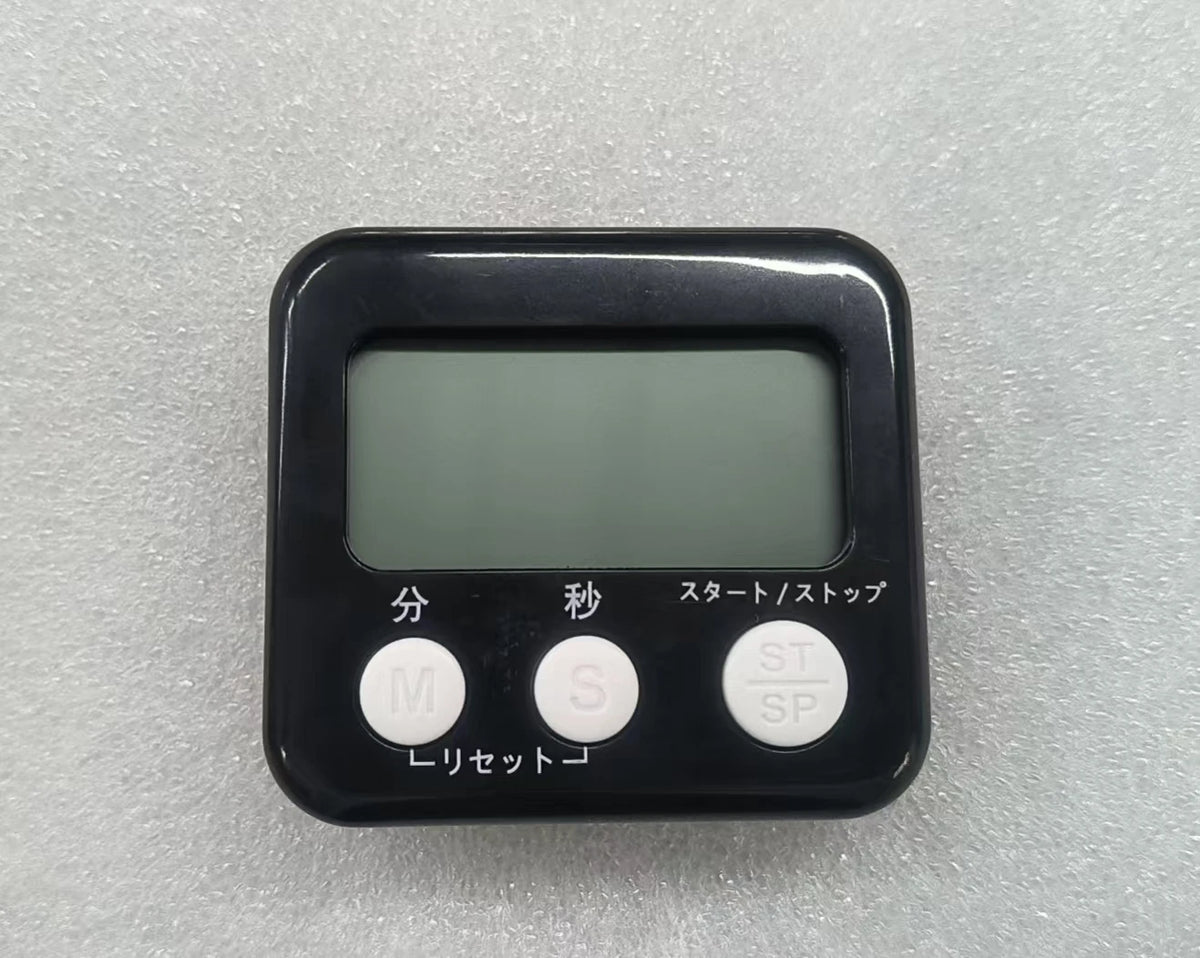 KT THERMO Digital Kitchen Timer – LCD Magnetic & Wall Mount Digital Kitchen Timer Axl Black
