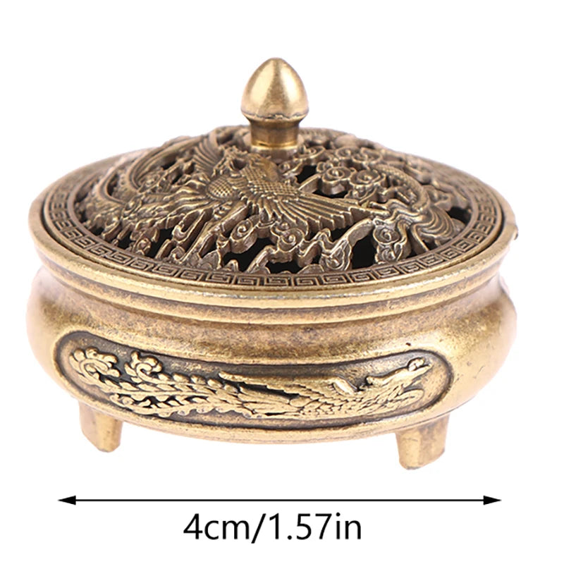 Antique Copper Alloy Incense Burner – Home & Office Decor Incense Burner Axl onesize