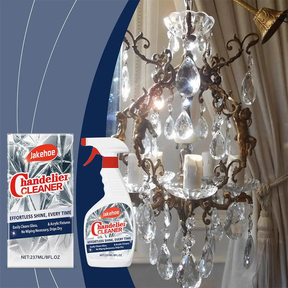 No-Wipe Chandelier & Glass Cleaning Spray – Streak-Free Shine Glass Cleaning Spray Axl
