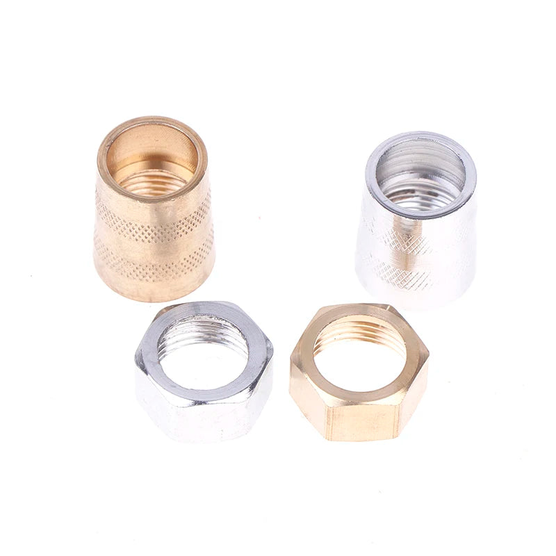 Shower Hose Nut Connector – Threaded Water Inlet Pipe Fitting Shower Hose Fitting Axl