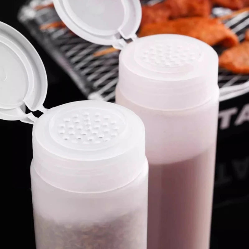 Clear Plastic Spice Jars with Shaker Lid – 400ml & 600ml Spice Storage Jar Axl