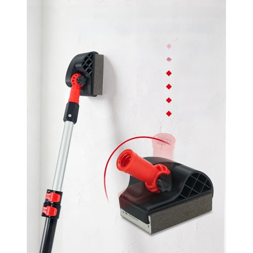 Adjustable Sanding Sponge Block Kit with 60–198cm Extendable Pole Sanding Block Kit Axl