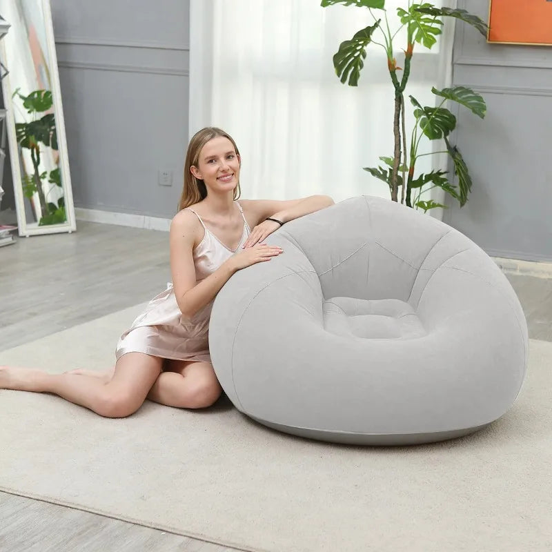 Portable Inflatable Sofa – Indoor & Outdoor Lounge Chair Inflatable Lounge Sofa Axl