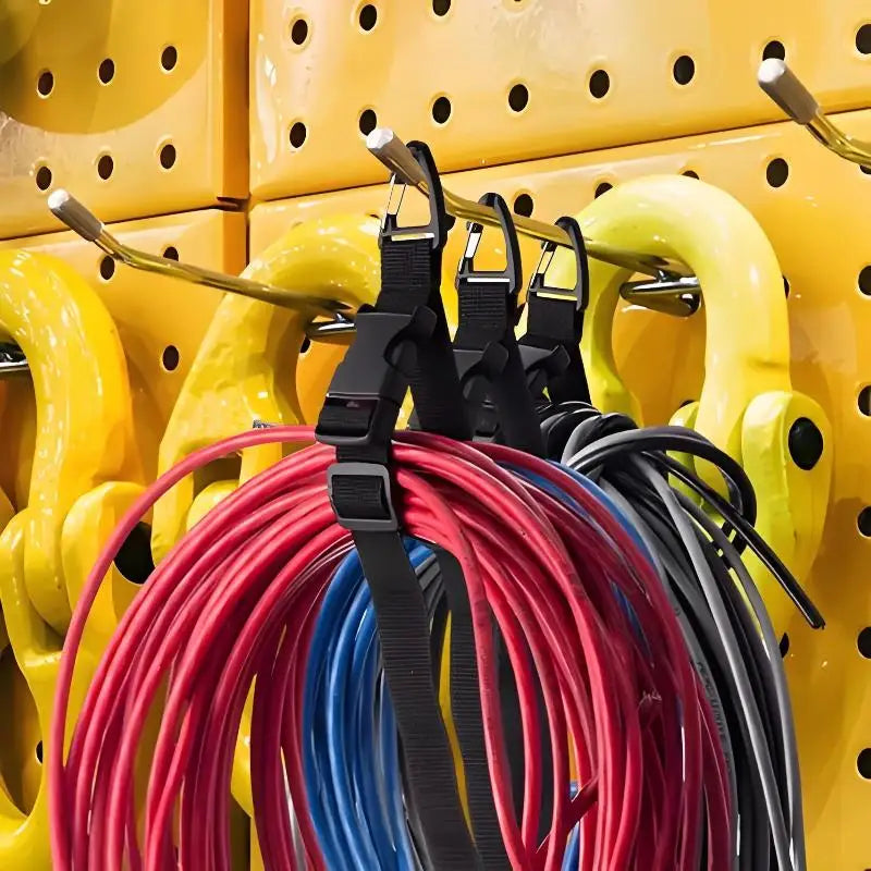45cm Heavy-Duty Adjustable Storage Straps | 3-Axis Buckle Storage Straps Axl