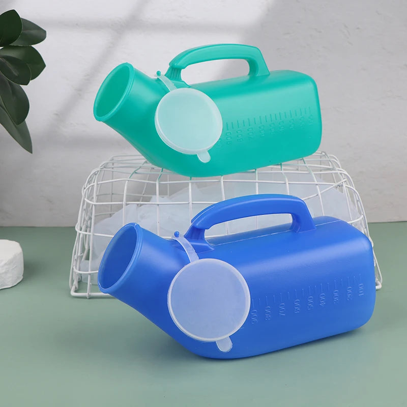 Portable Urinal Bottle 1000/1200ml – Plastic Pee Bottle with Lid Portable Urinal Bottle Axl