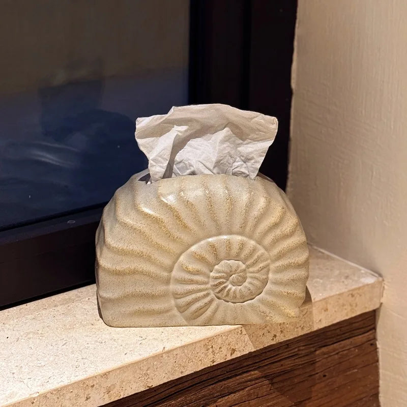 Luxury Resin Tissue Box – Modern Desktop Napkin Holder Decorative Tissue Holder Axl
