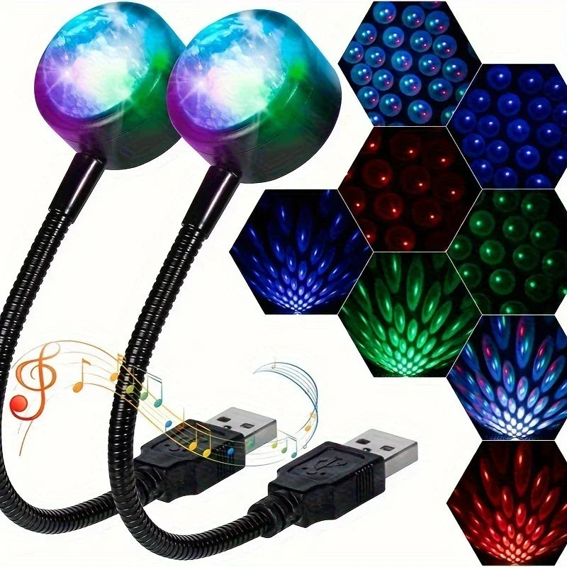Magic Ball Car Ceiling Light – Portable Interior Atmosphere Lamp Car Interior Light Axl