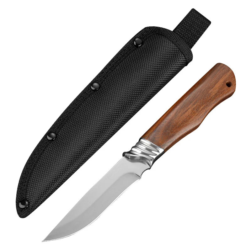 8" Stainless Steel Paring Knife – Multifunctional Wood Handle Kitchen Paring Knife Axl TWG-AK55