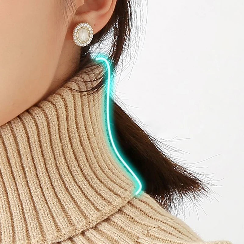 Knitted Detachable Fake Collar – Warm Turtleneck Neck Scarf Detachable Fake Collar Axl