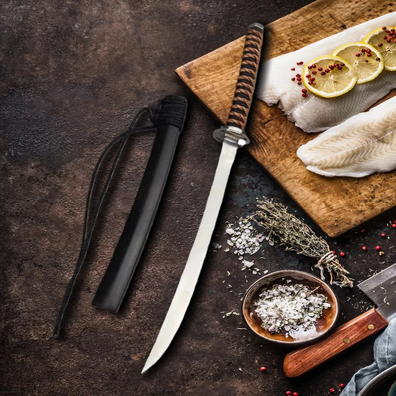 Professional Sashimi Knife – Japanese Steel Kitchen Knife Sashimi Kitchen Knife Axl