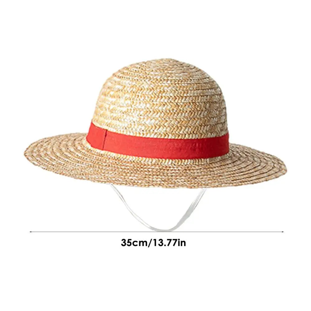 Anime Straw Hat – Cosplay Costume Hat for Kids & Adults Cosplay Costume Hat Axl 35cm