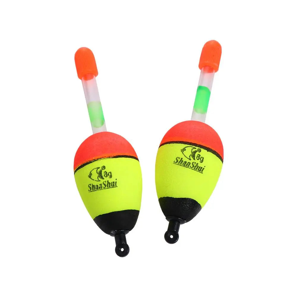 EVA Foam Luminous Fishing Float 2-Pack | Night Fishing Bobber Fishing Float Bobber Axl 8g