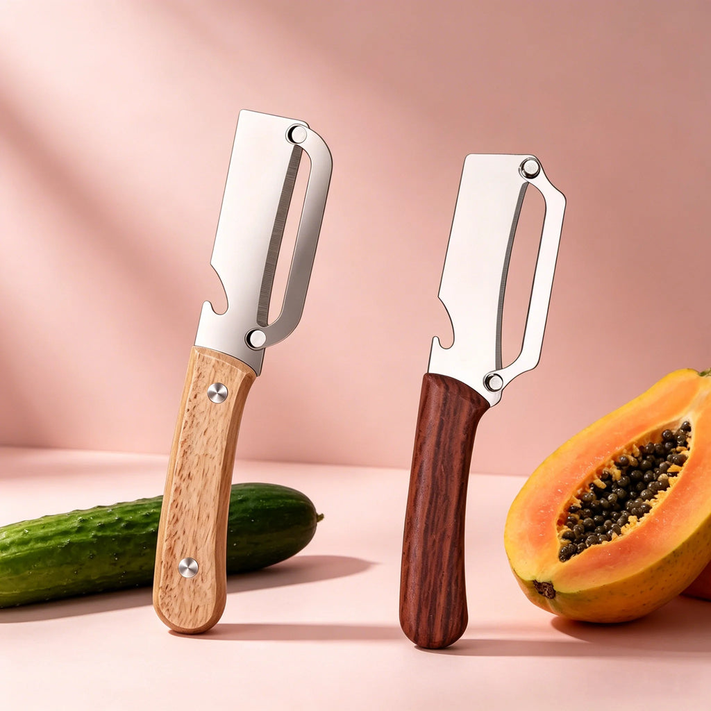 Stainless Steel Fruit & Vegetable Peeler Knife – Multi-Use Vegetable Peeler Knife Axl