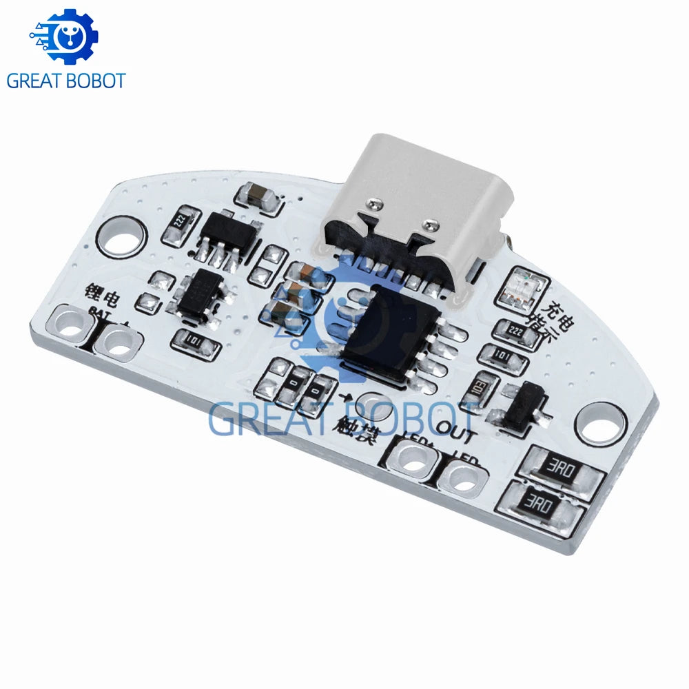 USB Type-C LED Touch Dimmer Module – 3-Gear Night Light Board LED Dimmer Module Axl