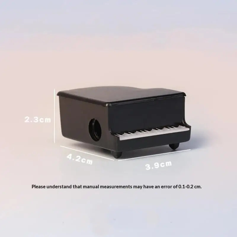 Piano-Shaped Pencil Sharpener | Music Stationery Gift Novelty Pencil Sharpener Axl A1 1pc