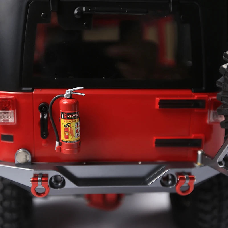 RC Crawler 1:10 Scale Fire Extinguisher Accessory Model 45mm RC Crawler Accessory Axl