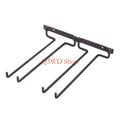 Metal Wine Glass Rack – Wall Mounted Kitchen & Bar Holder Wine Glass Rack Axl Dumb bronze CN