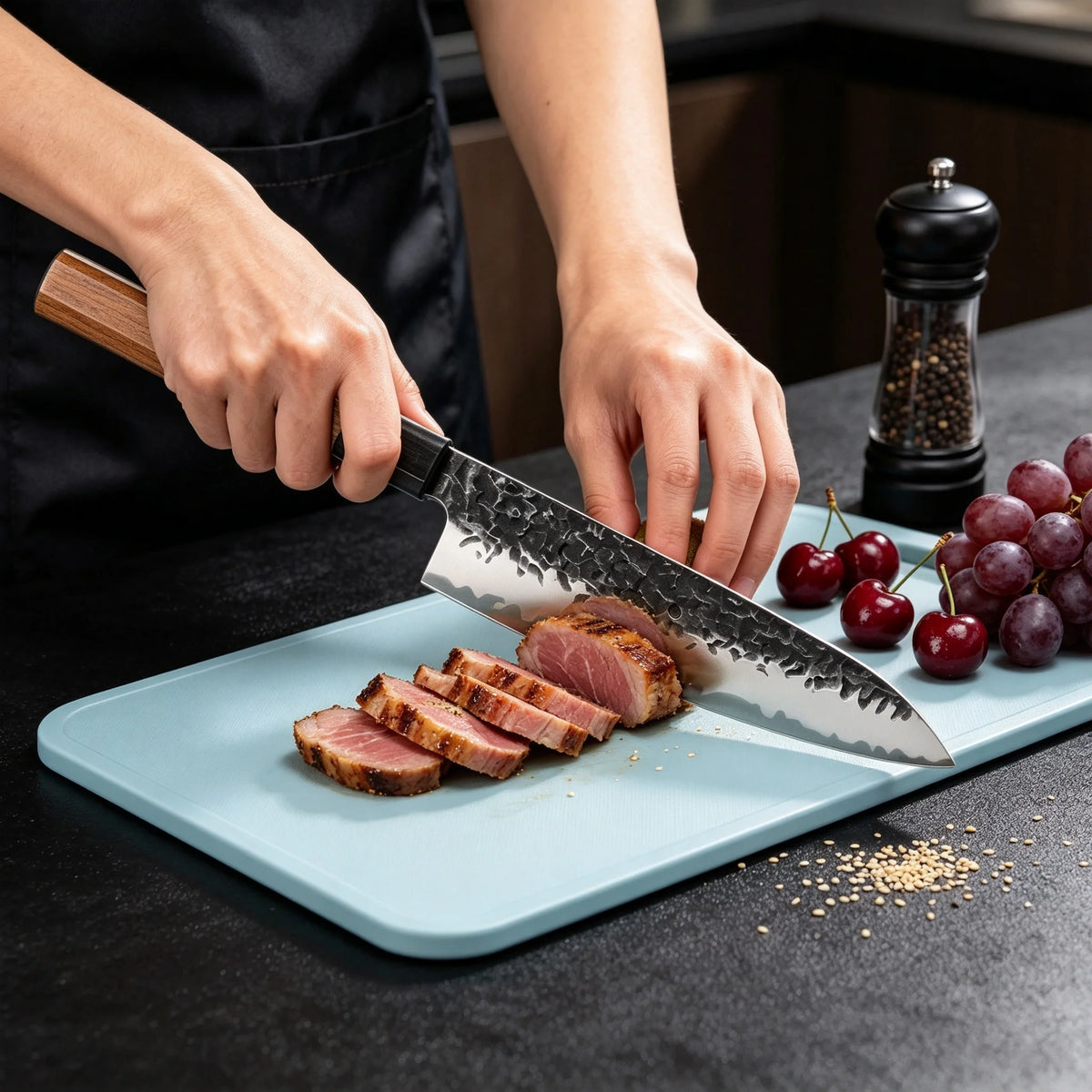 Japanese Gyuto Chef Knife – Sharp Stainless Steel Kitchen Knife Gyuto Chef Knife Axl