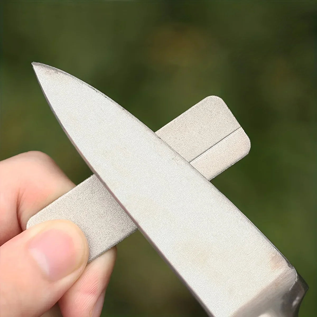 Mini Diamond Pocket Knife Sharpener Keychain – Camping Tool Pocket Knife Sharpener Axl