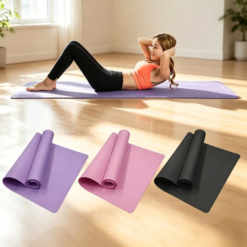 4mm Anti-Slip EVA Yoga Mat – Portable Pilates & Gym Mat Yoga Mat Axl