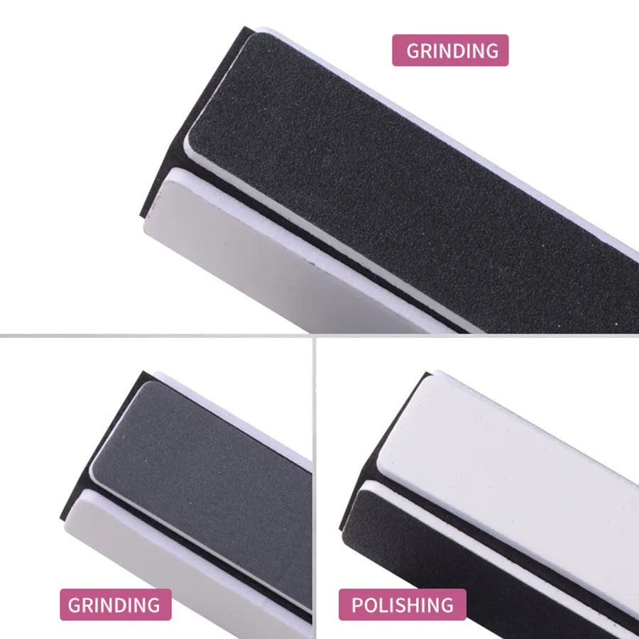 Professional Nail Polishing Set – Sponge File & Buffer Block Nail File Set Axl