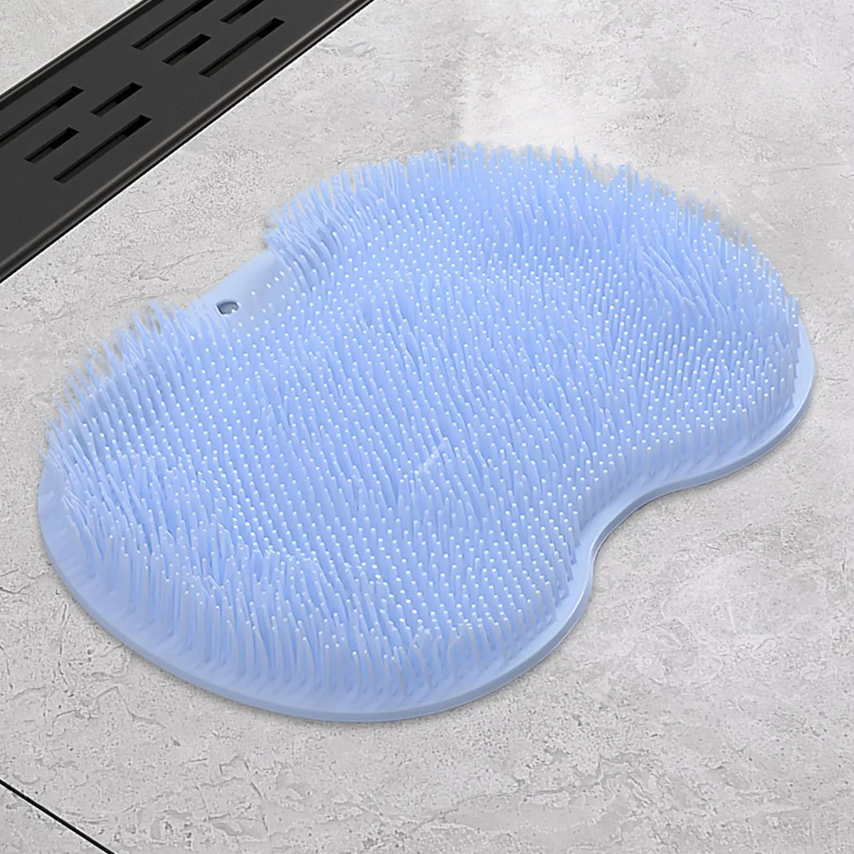Silicone Shower Foot Scrubber Mat – Exfoliate & Massage Foot Scrubber Mat Axl