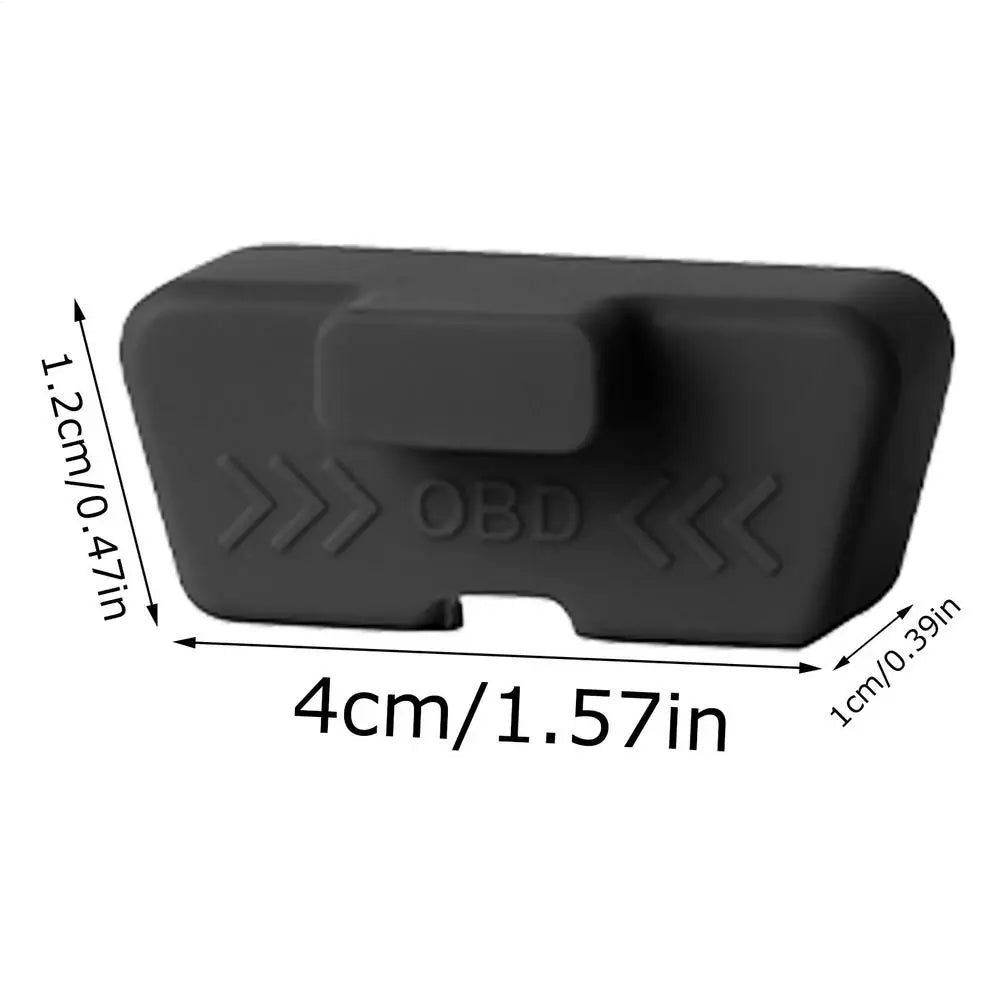 Silicone OBD Port Cover – Anti-Theft Protective Sleeve OBD Port Cover Axl Classic black