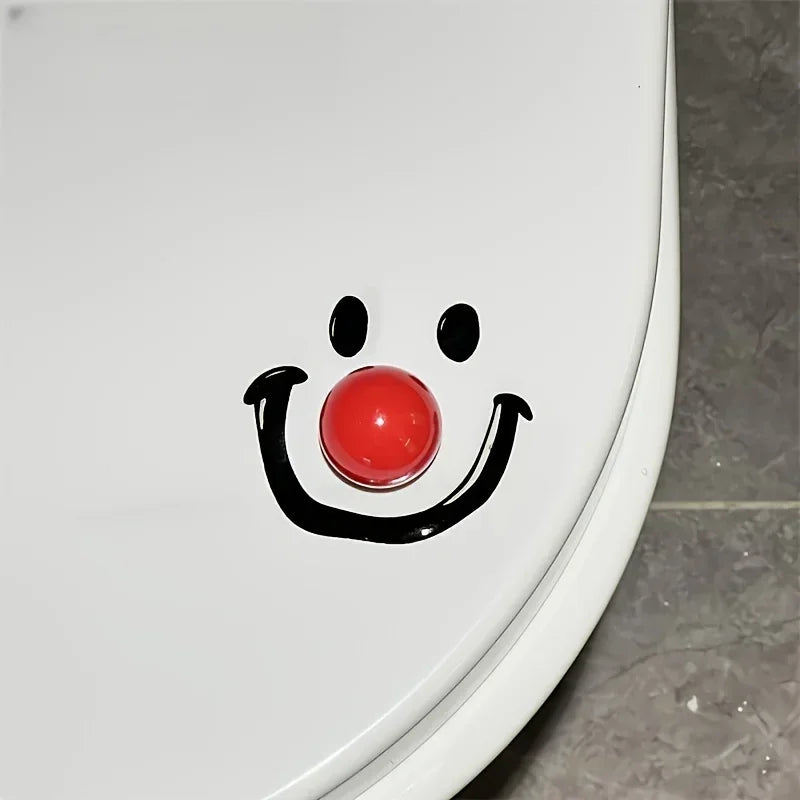 Smiley Toilet Lid Lifter – No-Touch Seat Cover Opener Toilet Lid Lifter Axl red