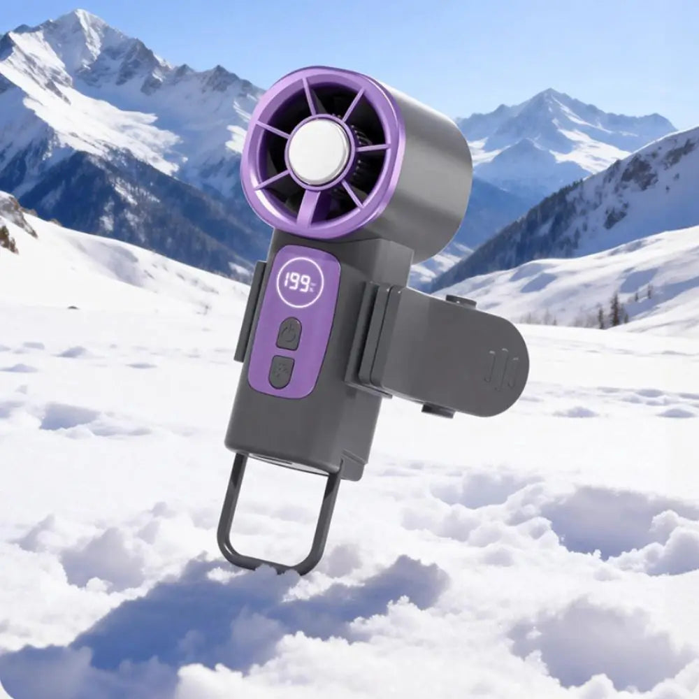 199-Speed TEC Cooling Handheld Fan – USB Rechargeable Mini Fan Handheld Cooling Fan Axl