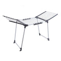 Heavy Duty Foldable Laundry Drying Rack – Gullwing Adjustable Laundry Drying Rack Axl Dark gray