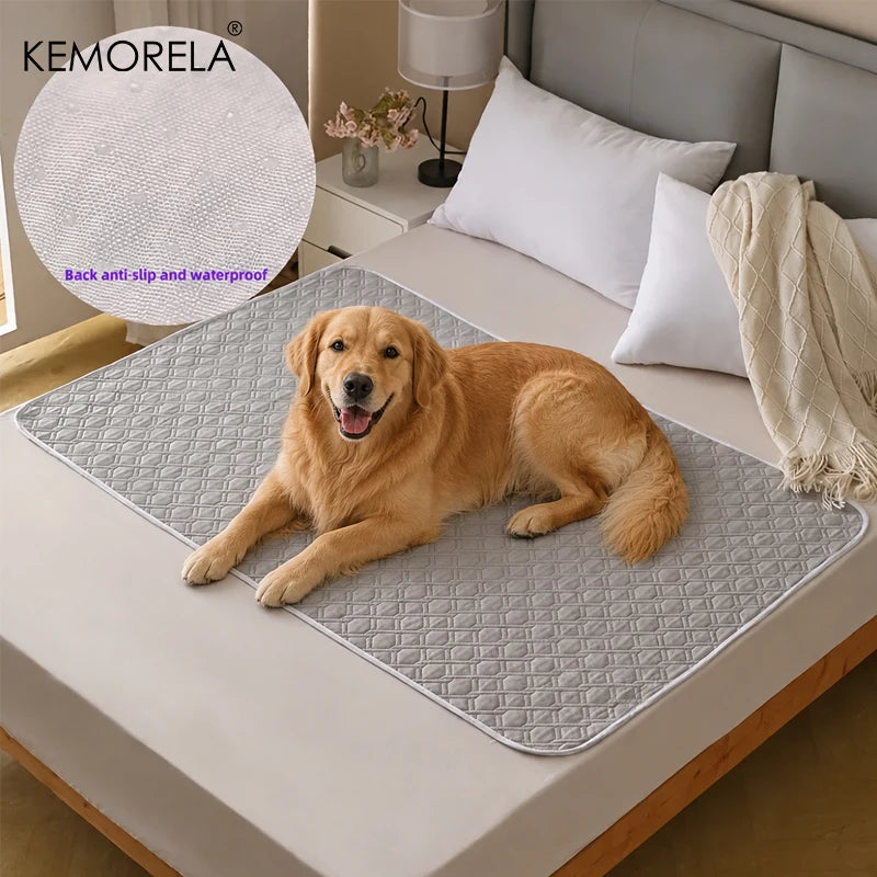 Washable Leak-Proof Bed Mats for Adults, Elderly & Pets Reusable Bed Mat Axl