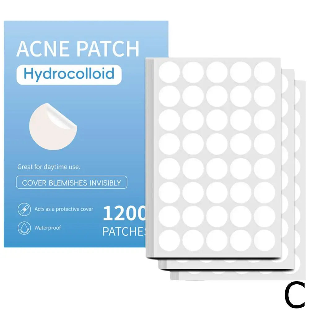 Hydrocolloid Pimple Patches – Full Face, Gentle Acne Patches Acne Patch Axl C 1200 Patches