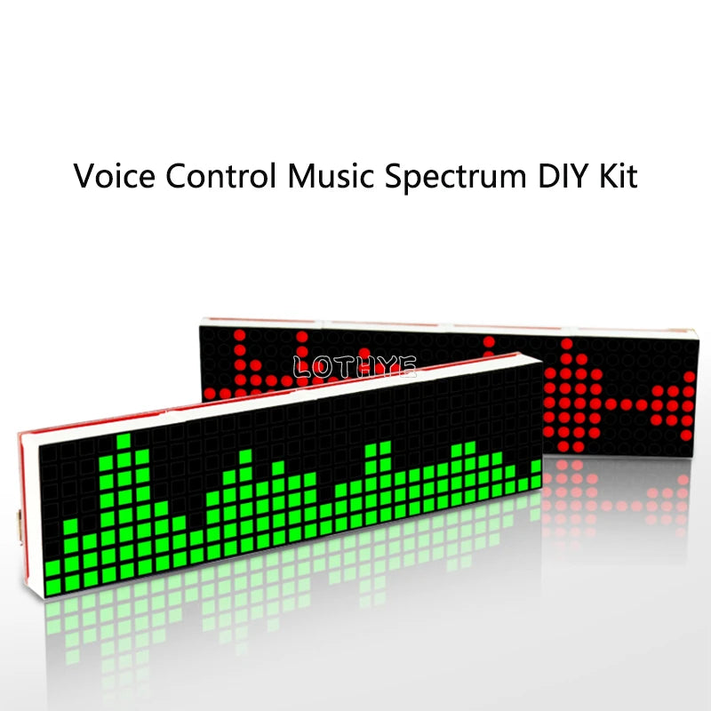 LED Music Spectrum DIY Soldering Kit – Voice Activated Light DIY Electronics Kit Axl
