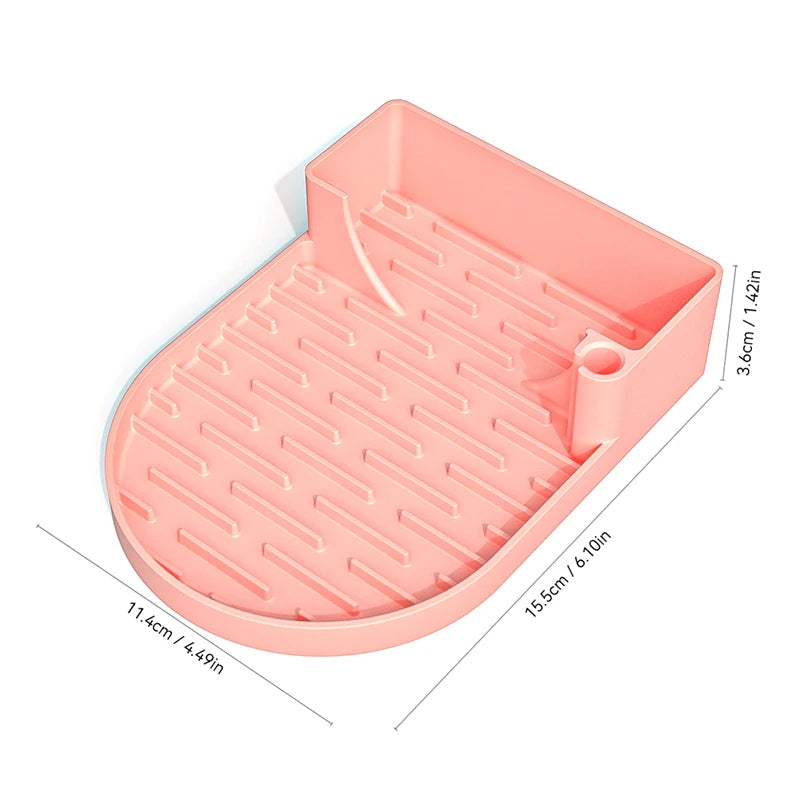Silicone Cup Drying Rack with Drip Tray | Mug & Bottle Holder Cup Drying Rack Axl