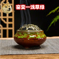 Ceramic Incense Burner – Sandalwood Box & Incense Diffuser Incense Burner Axl Asakusa green