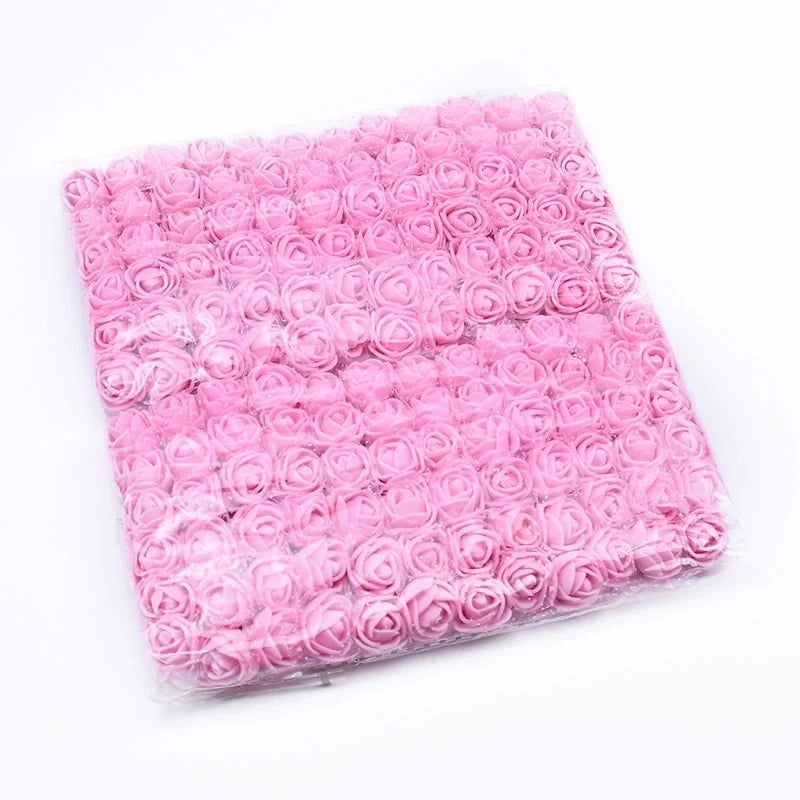 UV-Resistant Foam Rose Artificial Flowers 144 Pcs – DIY Décor Artificial Flower Heads Axl color 8 1 pc