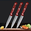 Sharp Stainless Steel Paring Knife – Fruit & Kitchen Knife Paring Knife Axl 3pcs