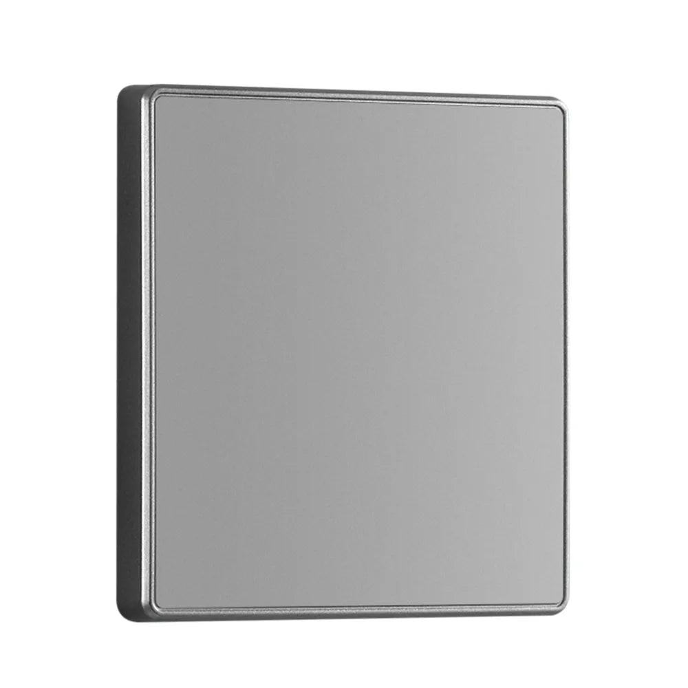 86 Type Wall Hole Cover Plate – Switch & Socket Decor Panel Wall Cover Plate Axl Silver