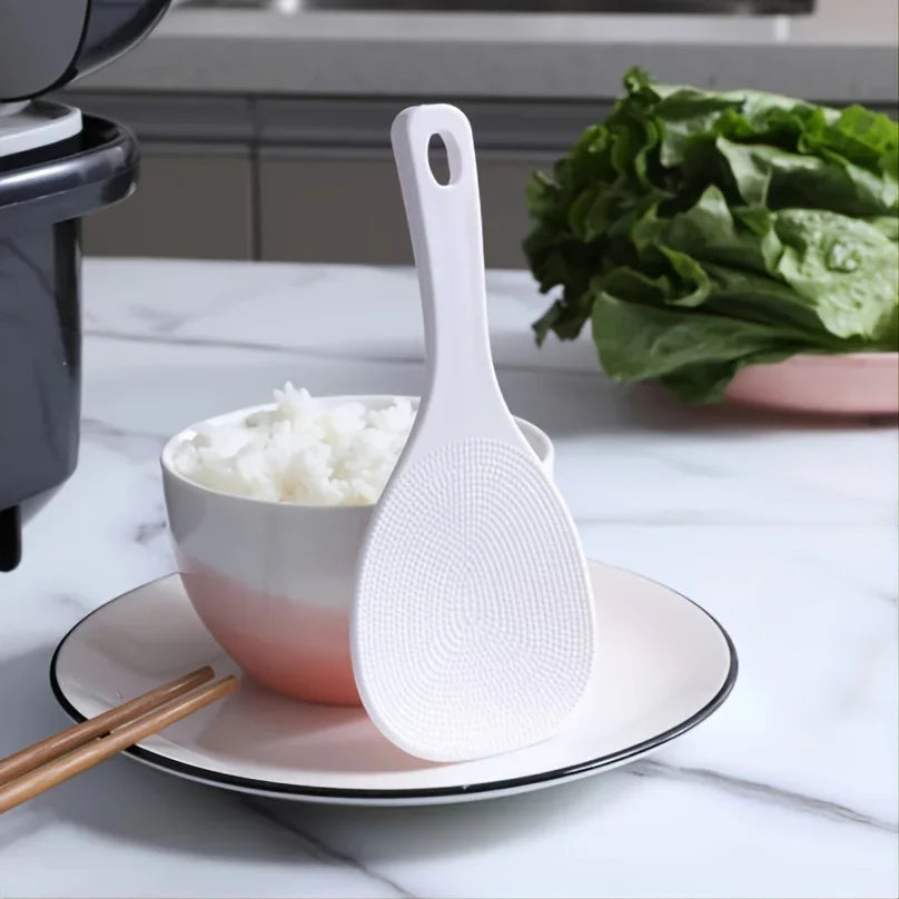 Plastic Rice Paddle Spoon – Non-Stick & Anti-Scald Kitchen Utensil Axl