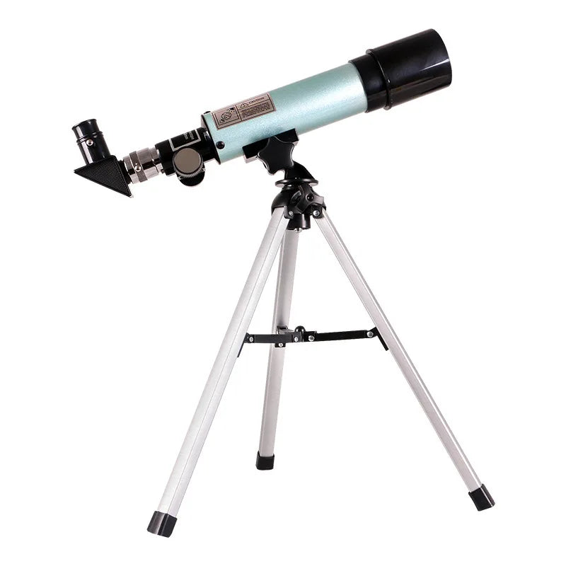 90x Refractor Telescope 50mm Aperture | Phone Adapter & Remote Refractor Telescope Axl