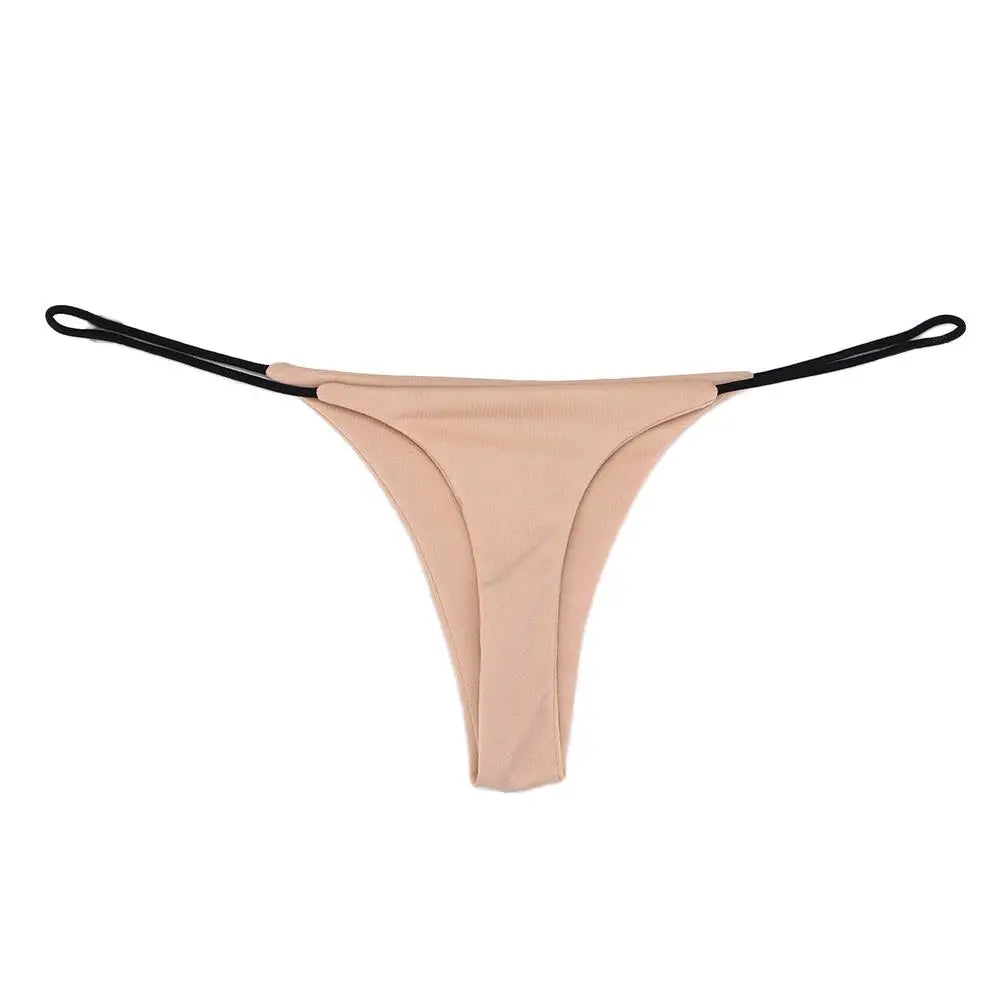 Women's Low Rise G-String Thong Panties – Sizes S–XL Thong Panties Axl khaki XXXS XL